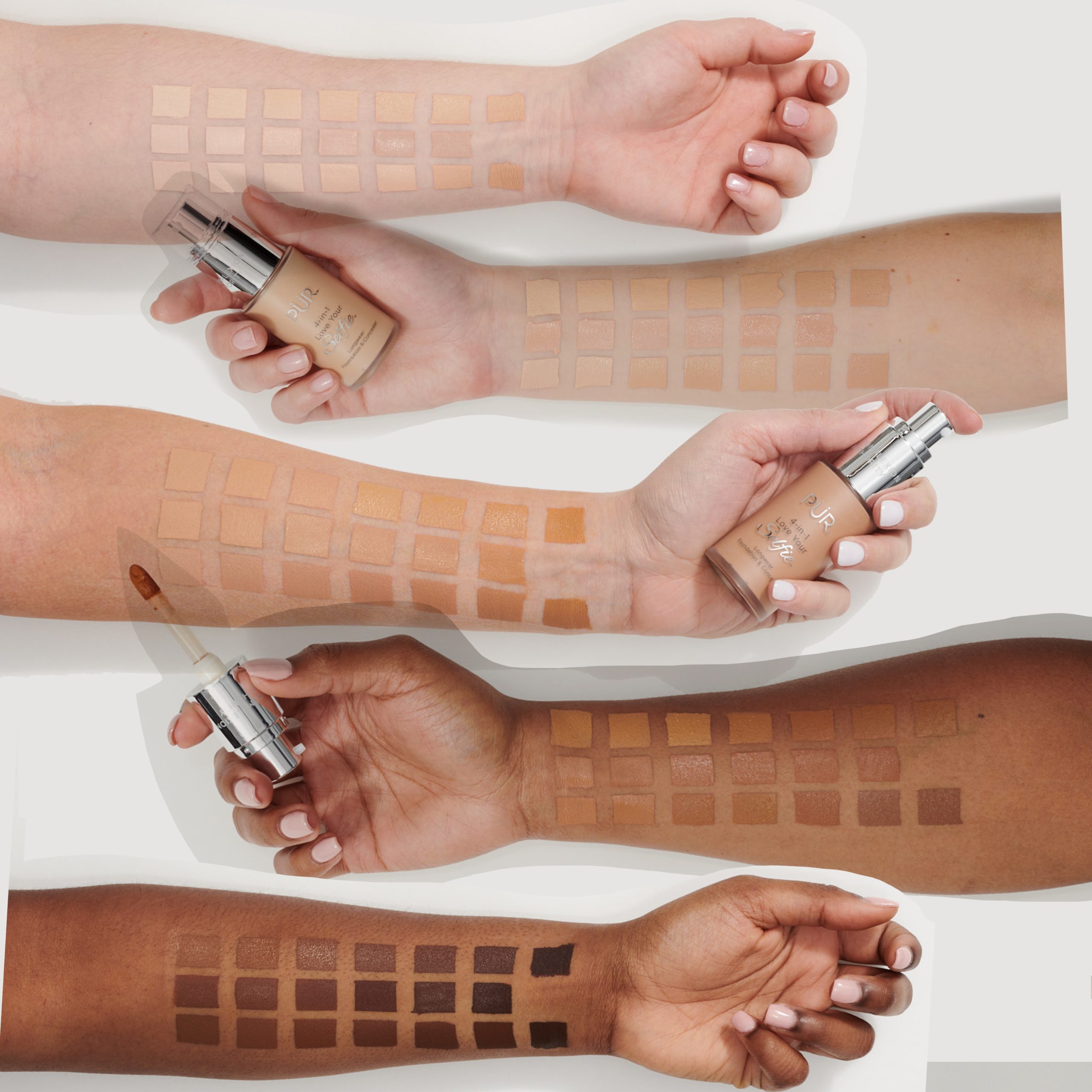 Arm swatches