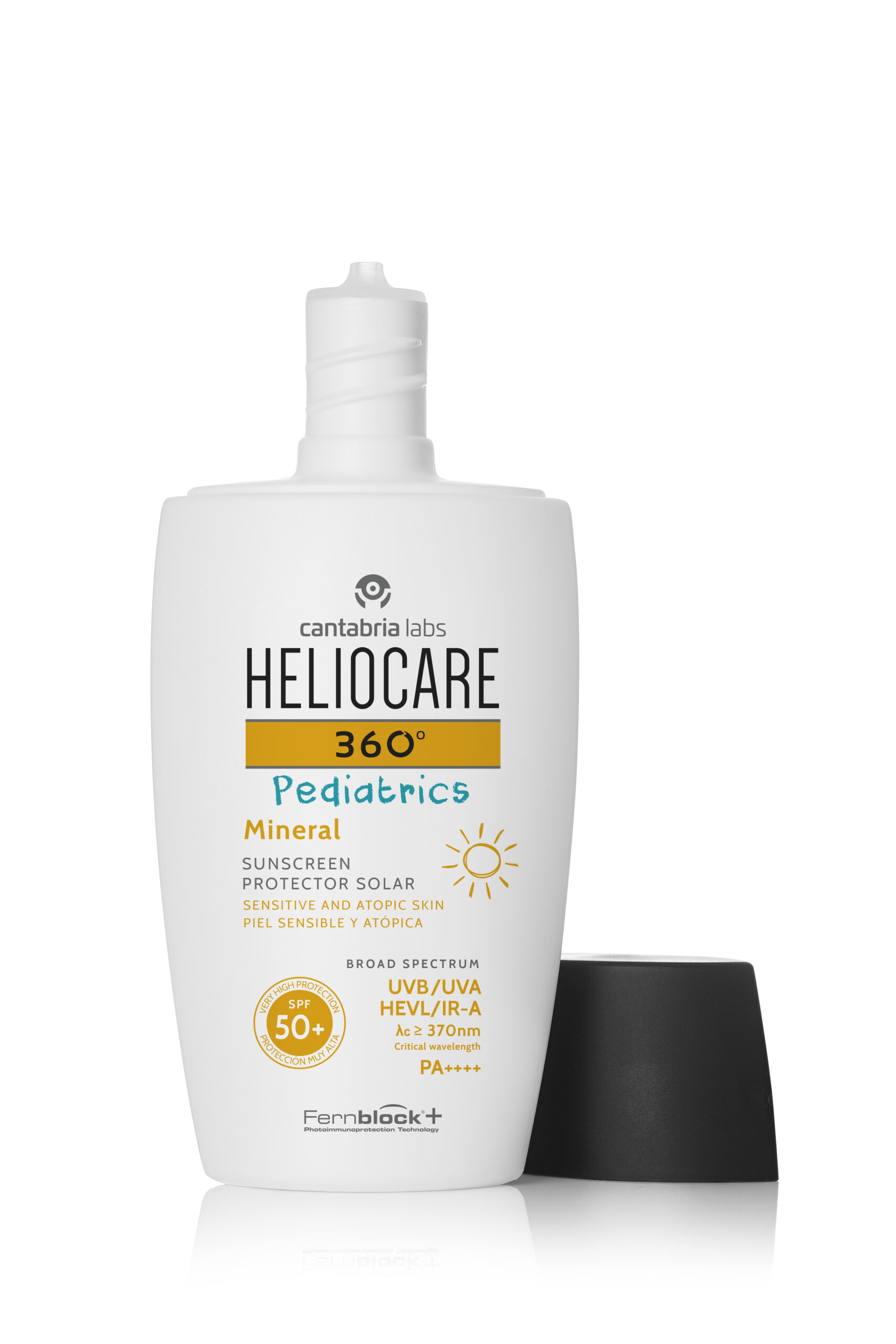 Heliocare_360_Pedriatics_Mineral_Open Bottle_JPG